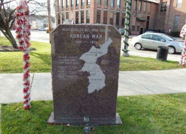 BOROUGH OF BUTLER KOREAN WAR MEMORIAL