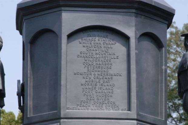 PORTSMOUTH SOLDIERS AND SAILORS MONUMENT SIDE B