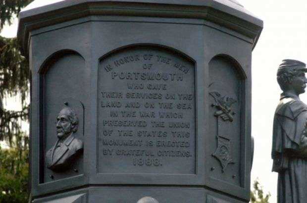 PORTSMOUTH SOLDIERS AND SAILORS MONUMENT SIDE A