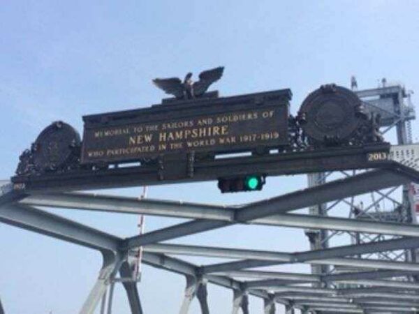 PORTSMOUTH MEMORIAL BRIDGE PLAQUE