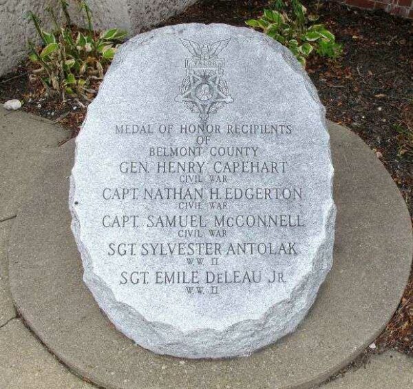 BELMONT COUNTY MEDAL OF HONOR RECIPIENTS MEMORIAL