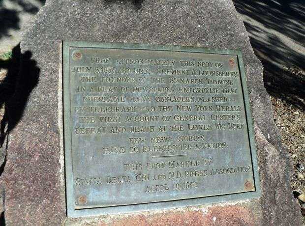 FIRST ACCOUNT OF GENERAL CUSTER’S DEFEAT AND DEATH MEMORIAL