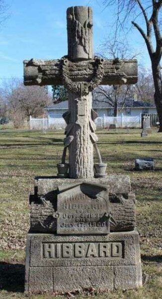 CHARLES HIBBARD MEMORIAL CEMETERY STONE