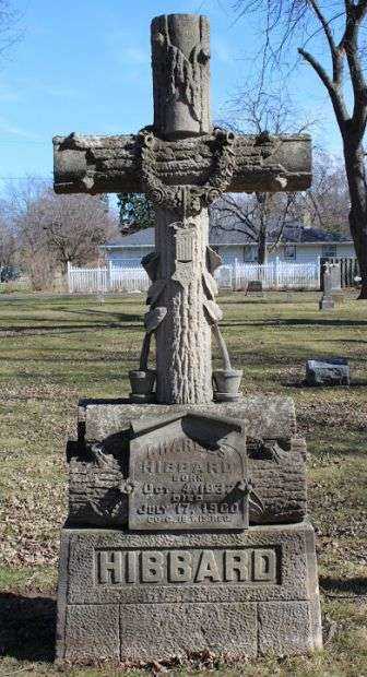 CHARLES HIBBARD MEMORIAL CEMETERY STONE