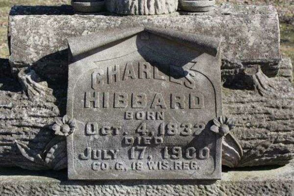 CHARLES HIBBARD MEMORIAL CEMETERY STONE DEDICATION