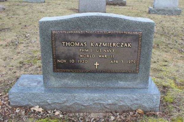 THOMAS KAZMIERCZAK MEMORIAL CEMETERY STONE
