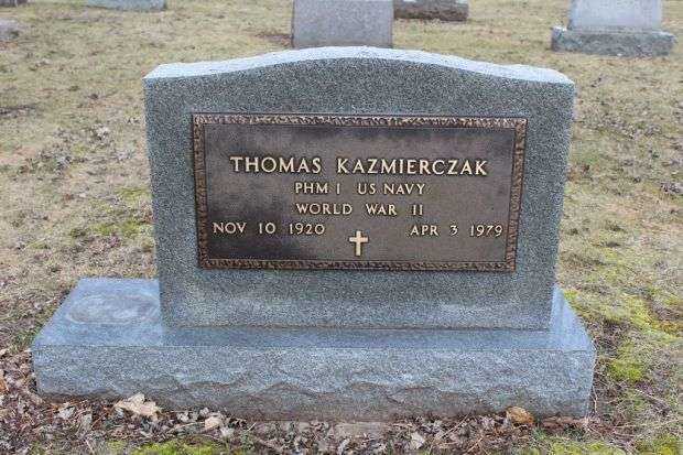 THOMAS KAZMIERCZAK MEMORIAL CEMETERY STONE