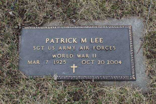 PATRICK M LEE MEMORIAL CEMETERY STONE