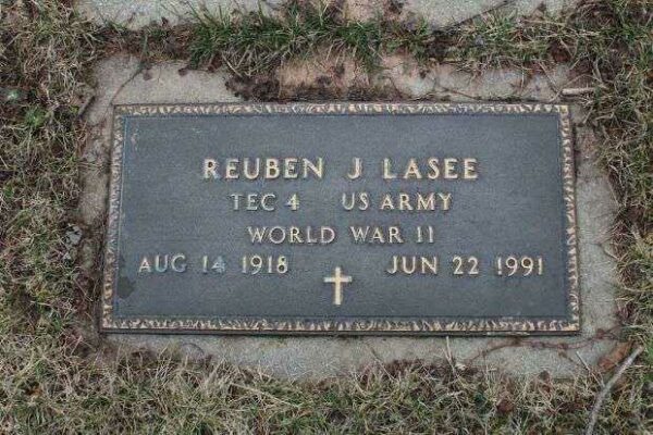 REUBEN J LASSE MEMORIAL