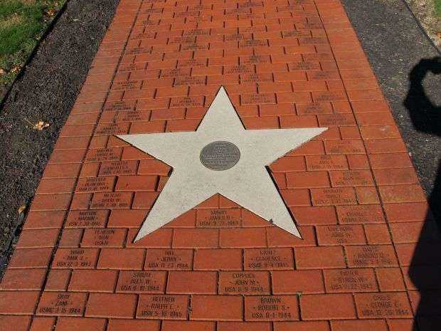 RIVERSIDE CEMETERY ALL VETERANS MEMORIAL WALKWAY