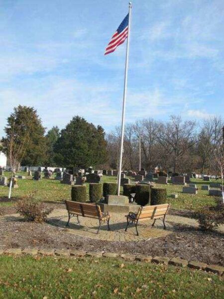 V.F.W. POST 8312 VETERANS MEMORIAL FLAGPOLE
