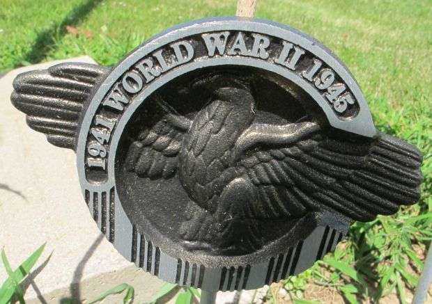 ASBURY CEMETERY VETERANS MEMORIAL MEDALLION E