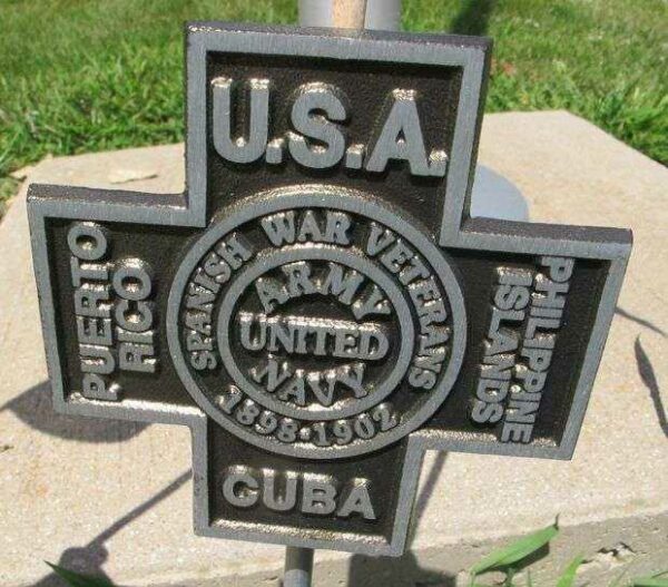ASBURY CEMETERY VETERANS MEMORIAL MEDALLION C