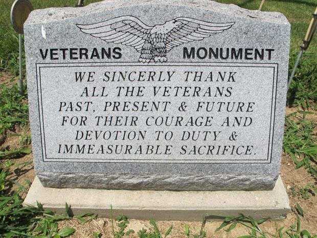 ASBURY CEMETERY VETERANS MEMORIAL