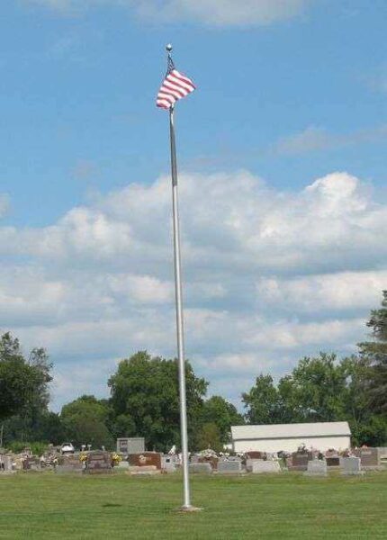 GLEN CEMETERY VETERANS MEMORIAL FLAGPOLE