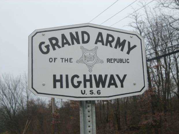 GRAND ARMY OF THE REPUBLIC MEMORIAL HIGHWAY GOSHEN