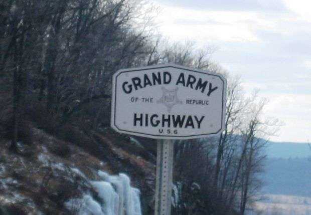 GRAND ARMY OF THE REPUBLIC MEMORIAL HIGHWAY WOODBURY