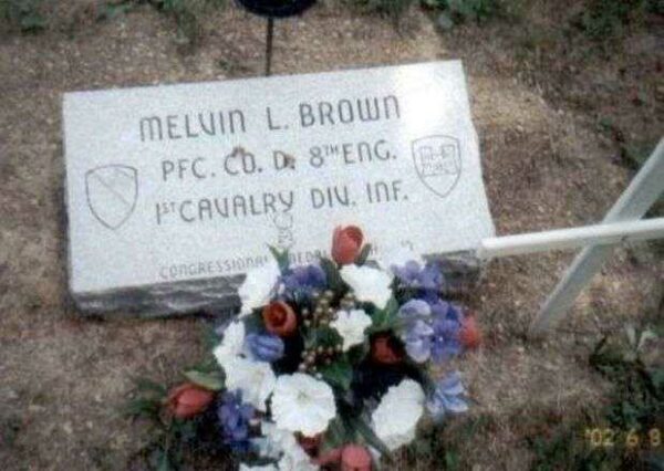 MELVIN L. BROWN MEDAL OF HONOR CEMETERY STONE II