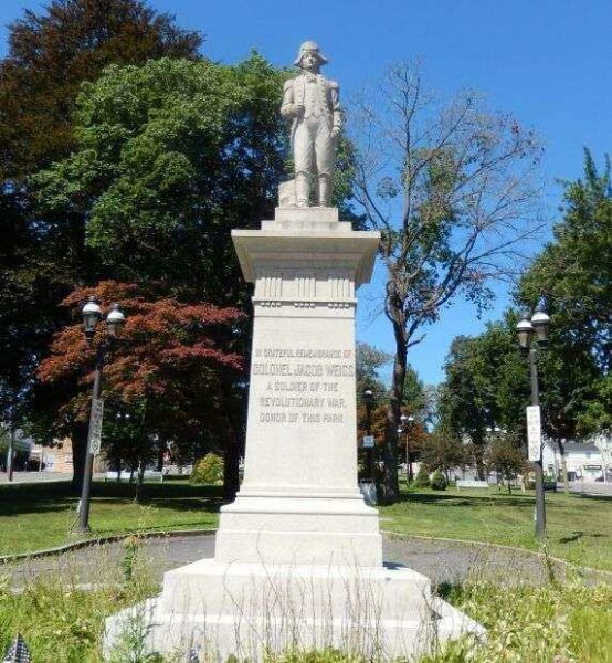 COLONEL JACOB WEISS REVOLUTIONARY SOLDIER WAR MEMORIAL