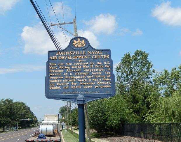 JOHNSVILLE NAVAL AIR DEVELOPMENT CENTER MEMORIAL MARKER