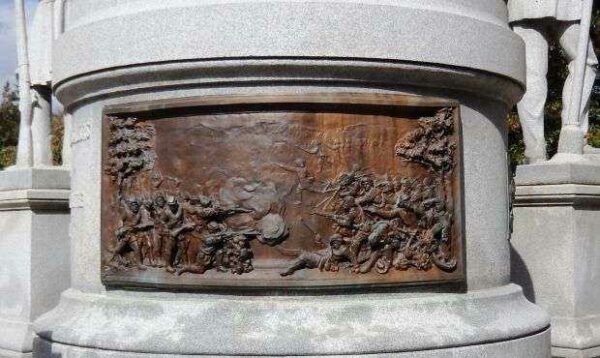 BRADFORD COUNTY SOLDIERS AND SAILORS MONUMENT BAS-RELIEF B