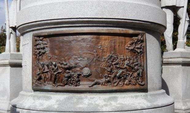 BRADFORD COUNTY SOLDIERS AND SAILORS MONUMENT BAS-RELIEF B