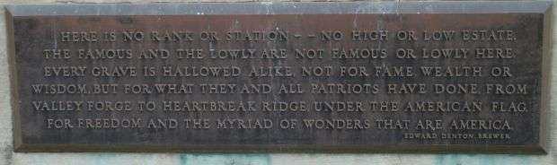 TULSA COUNTY WORLD WAR MEMORIAL PLAQUE B