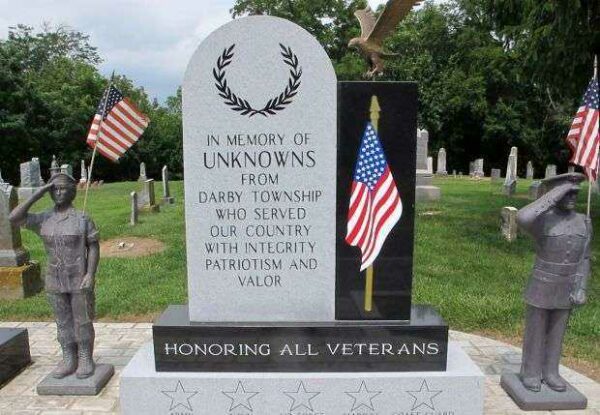DARBY TOWNSHIP ALL VETERANS MEMORIAL CEMETERY STONE