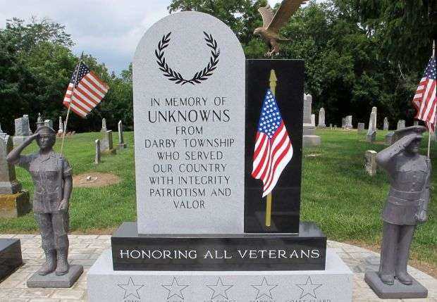 DARBY TOWNSHIP ALL VETERANS MEMORIAL CEMETERY STONE