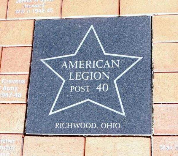 NORTH UNION DISTRICT VETERANS MEMORIAL MONUMENT PAVER C