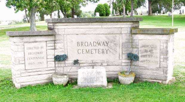 BROADWAY CEMETERY VETERANS MEMORIAL