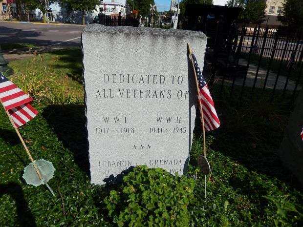 SUNBURY ALL VETERANS MEMORIAL STONE A