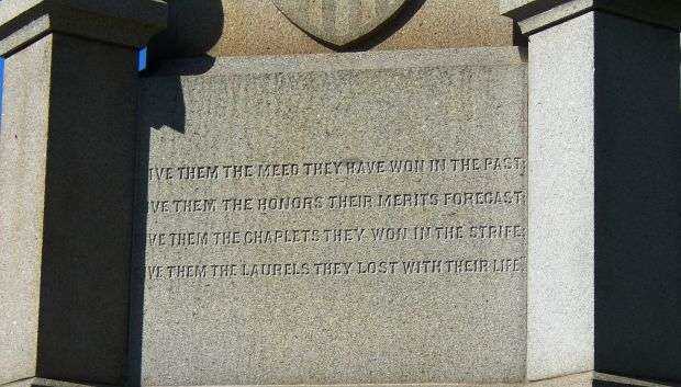 NORTHUMBERLAND COUNTY CIVIL WAR MEMORIAL STONE C