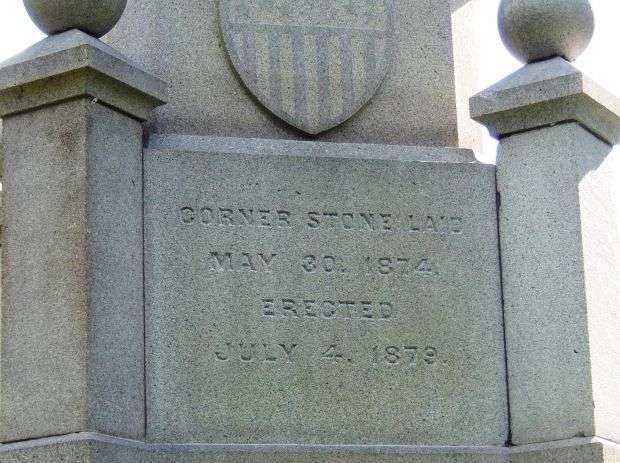 NORTHUMBERLAND COUNTY CIVIL WAR MEMORIAL STONE B