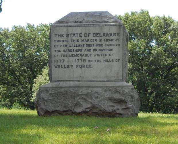 DELAWARE VALLEY FORGE MEMORIAL