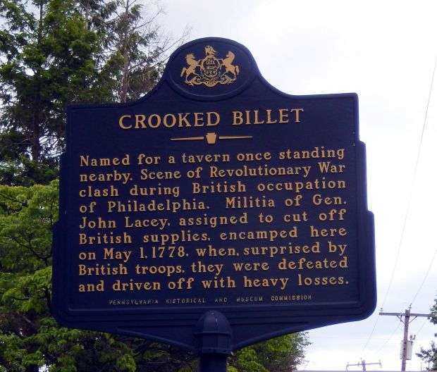 CROOKED BILLET WAR MEMORIAL MARKER