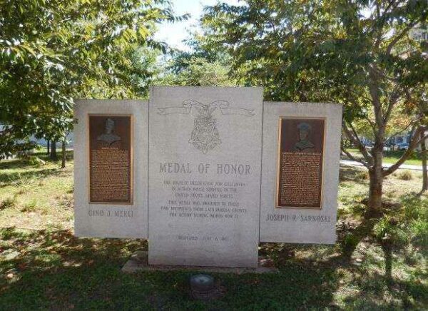 GINO J. MERLI AND JOSEPH R. SARNOSKI MEDAL OF HONOR MEMORIAL