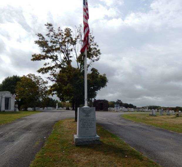 GINO AND MARY MERLI ALL VETERANS MEMORIAL FLAGPOLE
