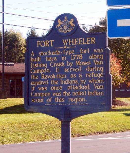 FORT WHEELER WAR MEMORIAL MARKER