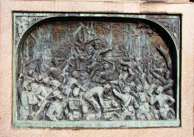 19TH ILLINOIS INFANTRY MEMORIAL PLAQUE C