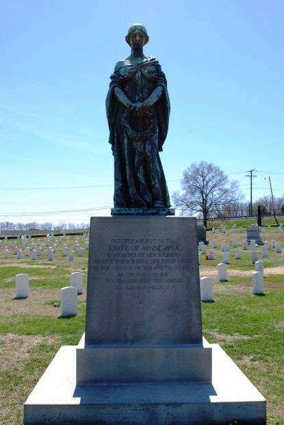 STATE OF MINNESOTA BATTLE OF NASHVILLE MEMORIAL