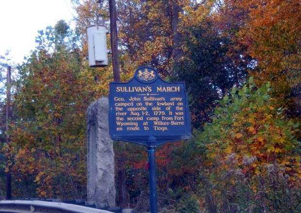 SULLIVAN’S MARCH WAR MEMORIAL MARKER V