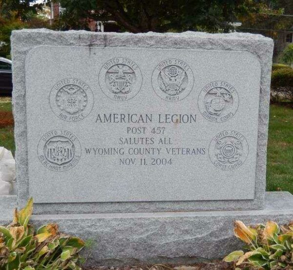 AMERICAN LEGION POST 457 VETERANS MEMORIAL
