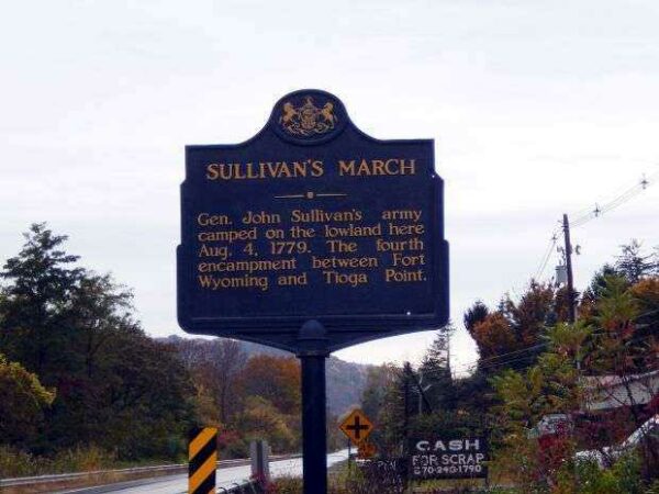 SULLIVAN’S MARCH WAR MEMORIAL MARKER VI
