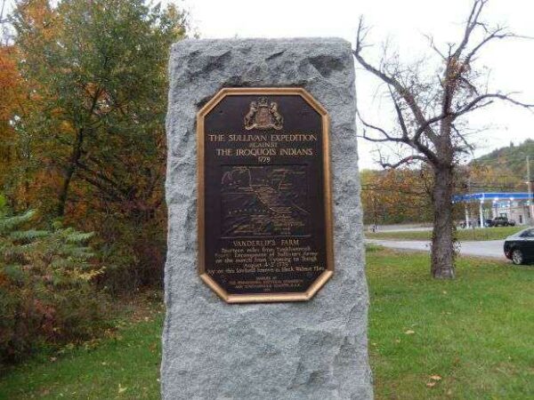THE SULLIVAN EXPEDITION AGAINST THE IROQUOIS INDIANS 1779 MEMORIAL VANDERLIP’S FARM