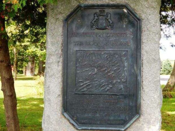 THE SULLIVAN EXPEDITION AGAINST THE IROQUOIS INDIANS 1779 MEMORIAL FORT FREELAND