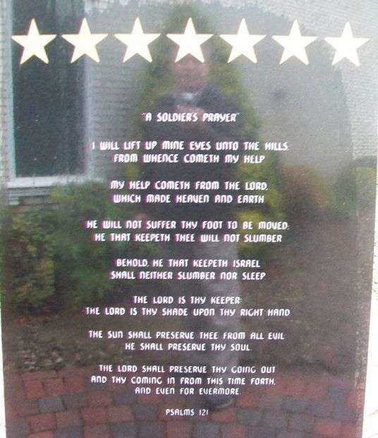 STAFF SERGEANT RYAN SCOTT OSTROM WAR MEMORIAL SIDE D