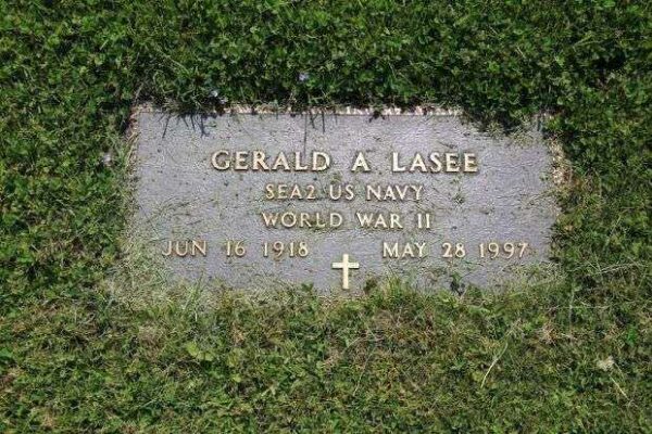 GERALD A LASEE MEMORIAL CEMETERY STONE