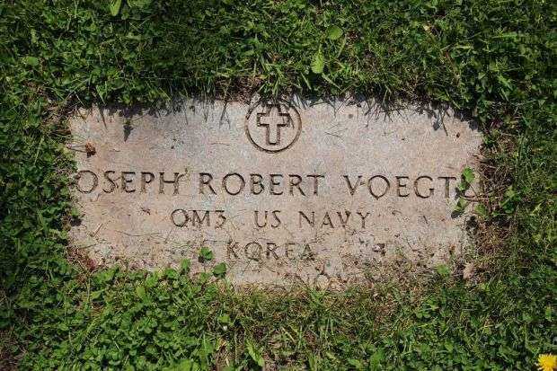 JOSEPH ROBERT VOEGT MEMORIAL CEMETERY STONE