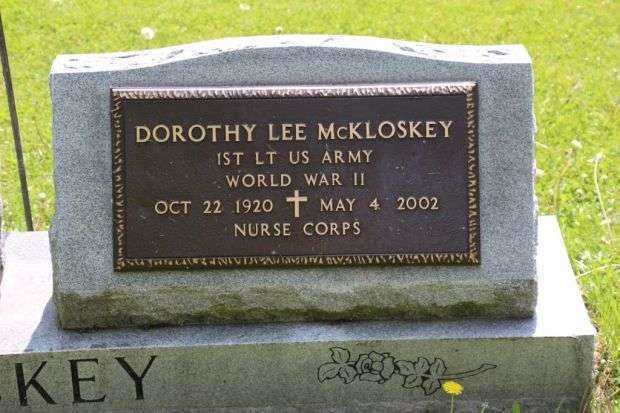 DOROTHY LEE MCKLOSKEY MEMORIAL CEMETERY STONE
